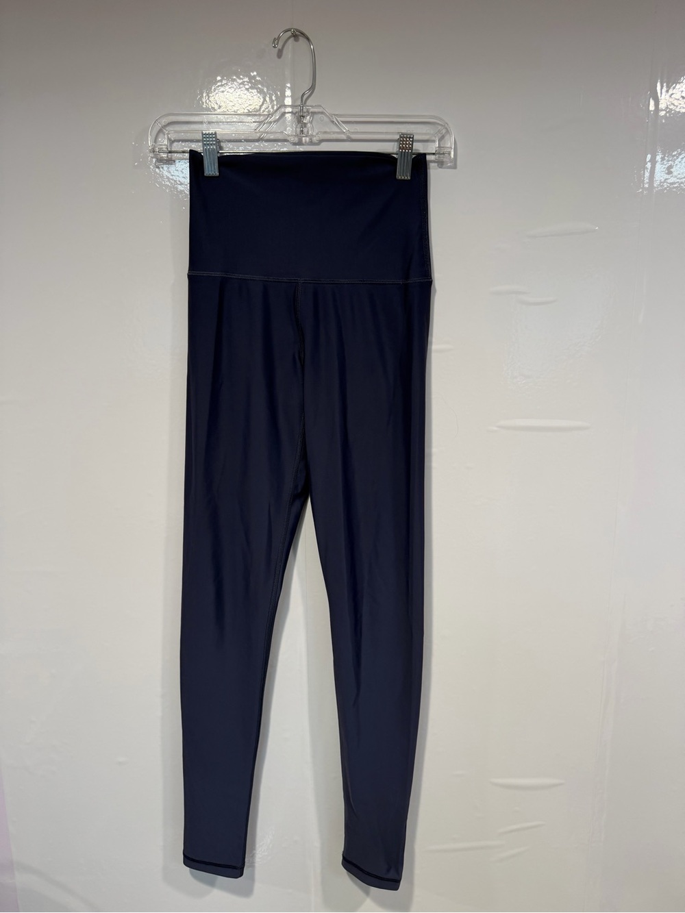 High-Waist Navy 7/8 Aerie Active Leggings